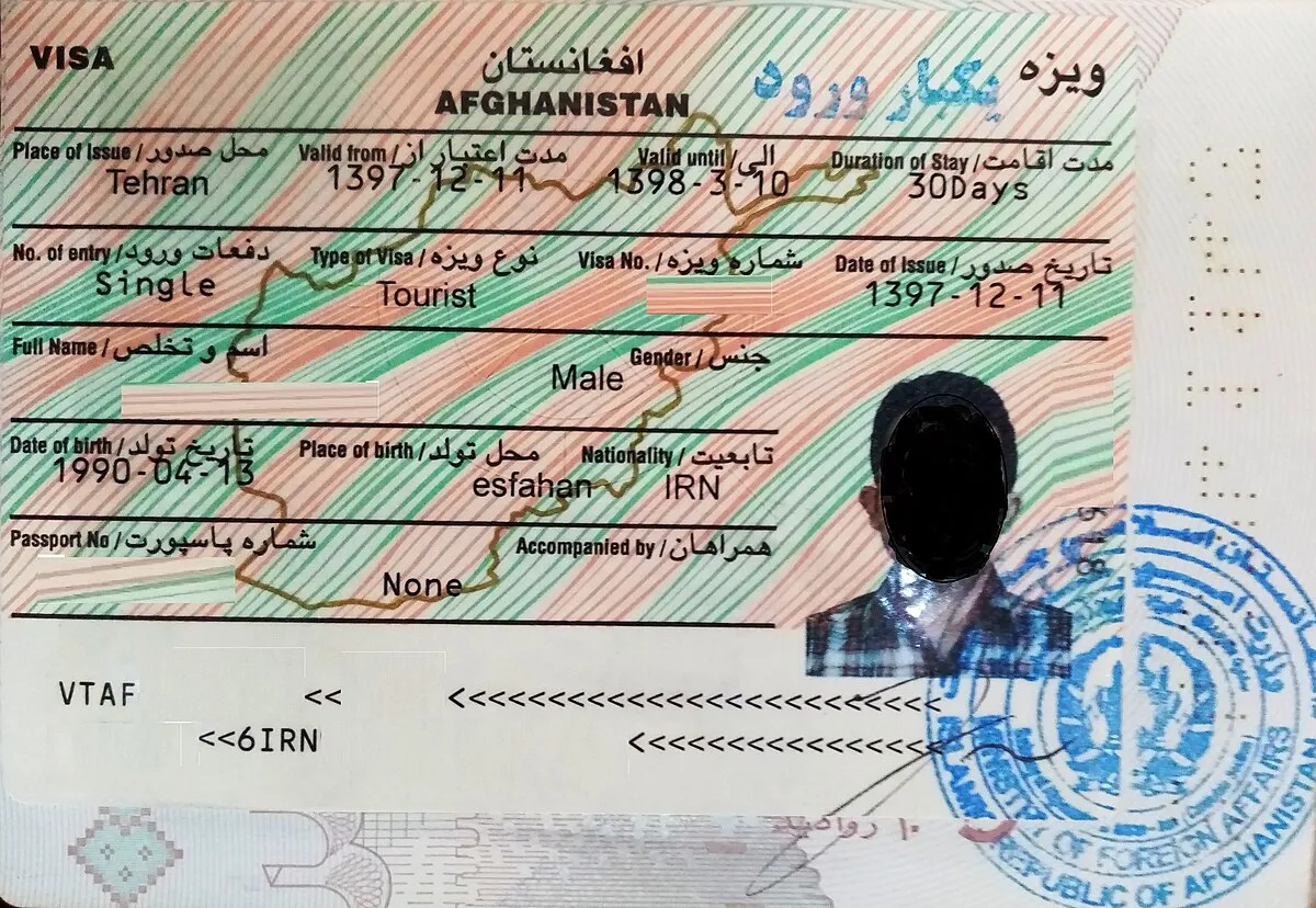 Afghanistan Visa Process