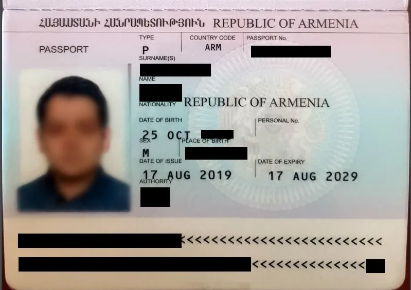 Armenia eVisa Process