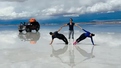 Salar de Uyuni mirror effect Bolivia