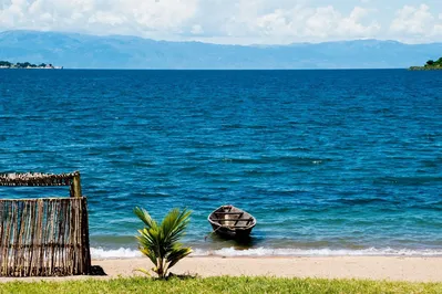 Lake Tanganyika beach in Burundi