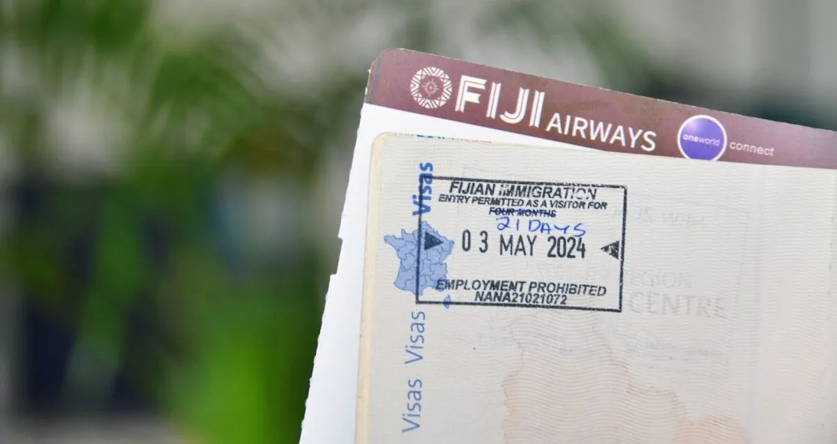 Fiji Visa-Free Entry Process