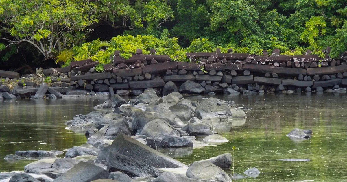 Nan Madol Pohnpei Micronesia