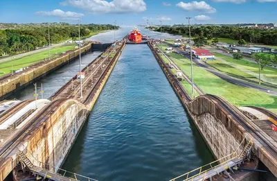 Panama Canal Miraflores Locks