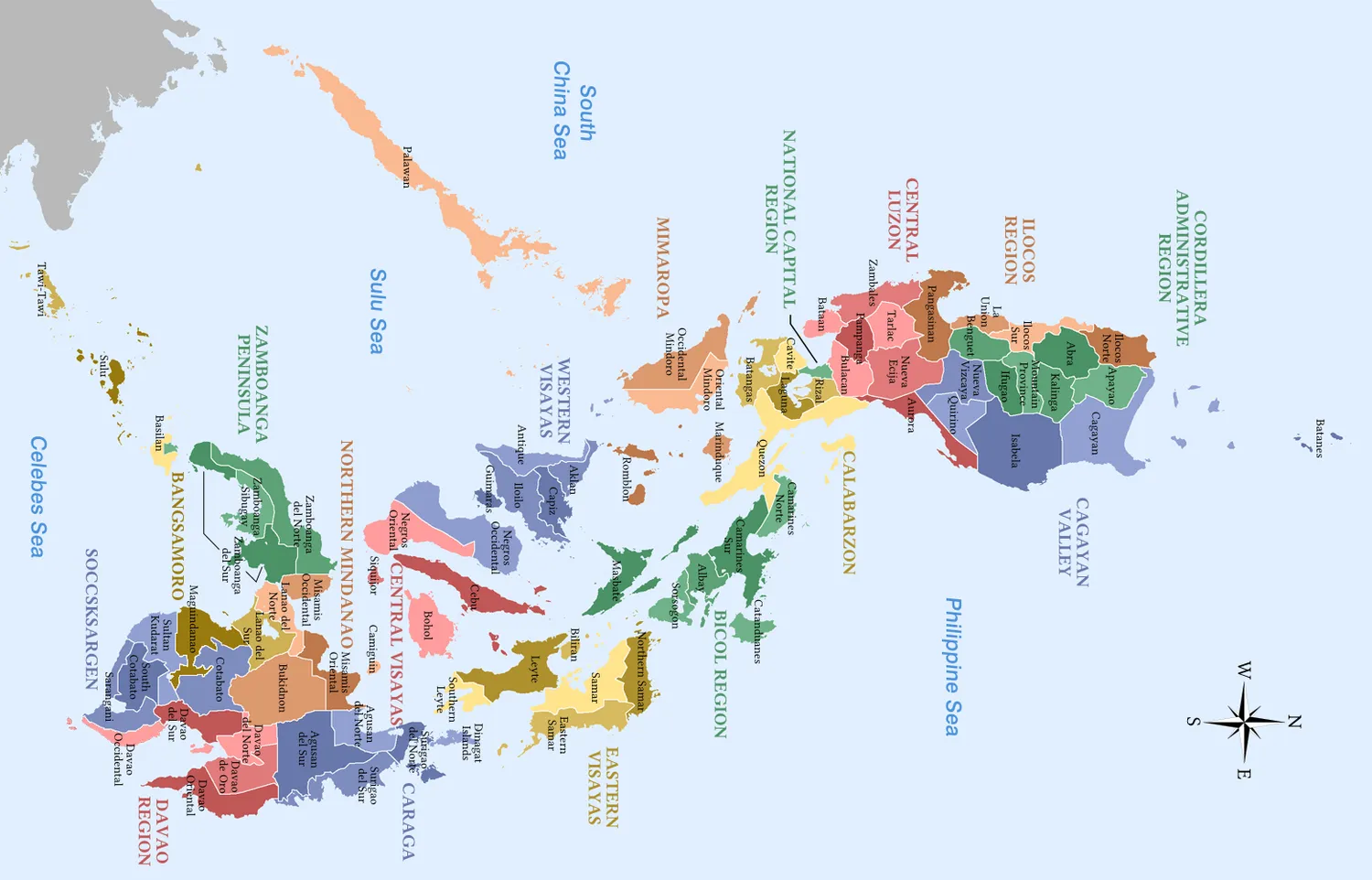 Map of Philippines