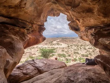 Laas Geel rock paintings and Hargeisa market, Somalia