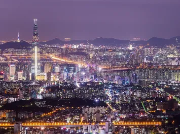 Seoul Skyline South Korea