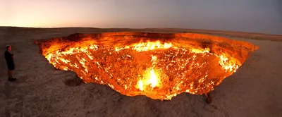 Darvaza Gas Crater Turkmenistan