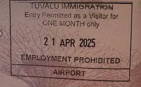 Tuvalu Visa-Free Entry