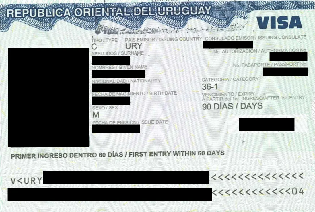 Uruguay Visa Process