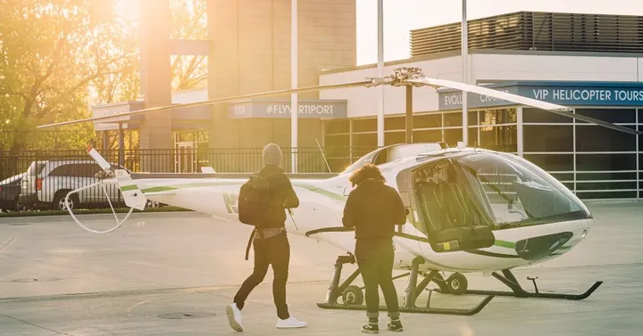 VIP helicopter rental for premium private travel